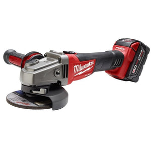 2781 - 22 M18 FUEL 18 Volt Lithium - Ion Brushless Cordless 4 - 1/2 in. / 5 in. Grinder, Slide Switch Lock - On Kit - Mississauga Hardware Centre IncMilwaukee2781-22