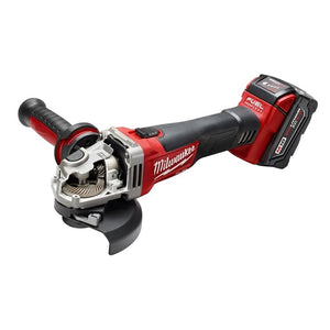 2781 - 22 M18 FUEL 18 Volt Lithium - Ion Brushless Cordless 4 - 1/2 in. / 5 in. Grinder, Slide Switch Lock - On Kit - Mississauga Hardware Centre IncMilwaukee2781-22