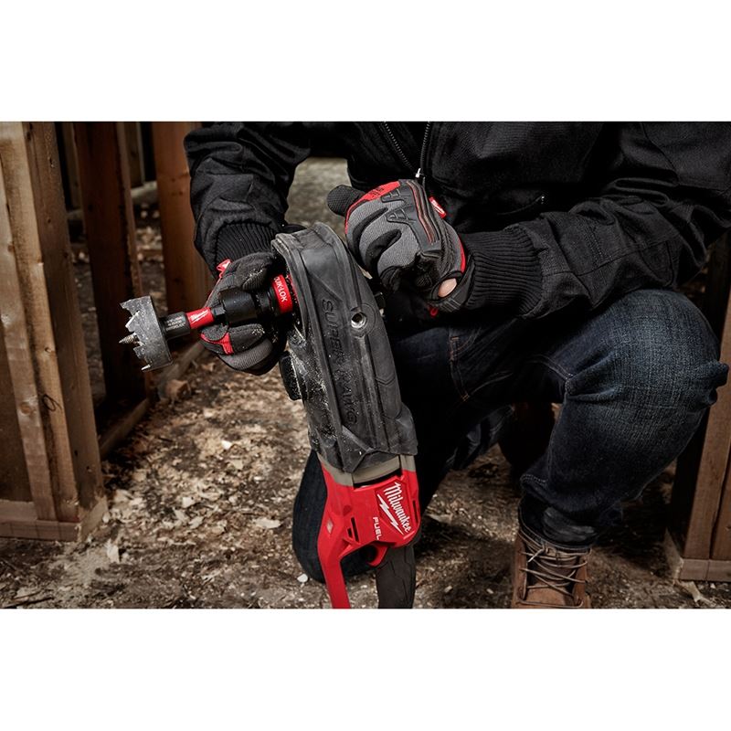 2811 - 20 M18 FUEL 18 Volt Lithium - Ion Brushless Cordless Super Hawg Right Angle Drill with QUIK - LOK - Tool Only - Mississauga Hardware Centre IncMilwaukee2811-20