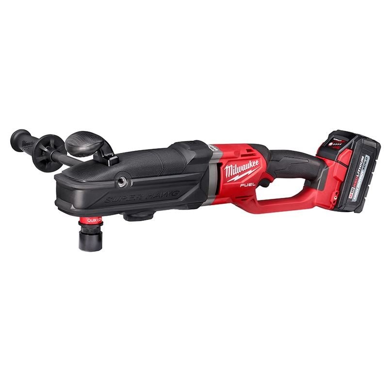 2811 - 22 M18 FUEL 18 Volt Lithium - Ion Brushless Cordless Super Hawg Right Angle Drill with QUIK - LOK Kit - Mississauga Hardware Centre IncMilwaukee2811-22