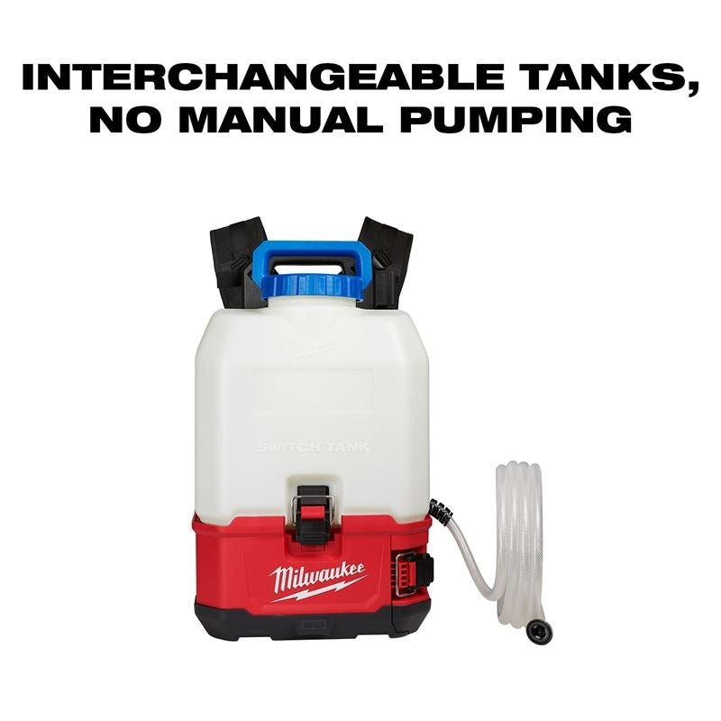 2820 - 21WS M18 18 Volt Lithium - Ion Cordless SWITCH TANK 4 Gallon Backpack Water Supply Kit - Mississauga Hardware Centre Inc