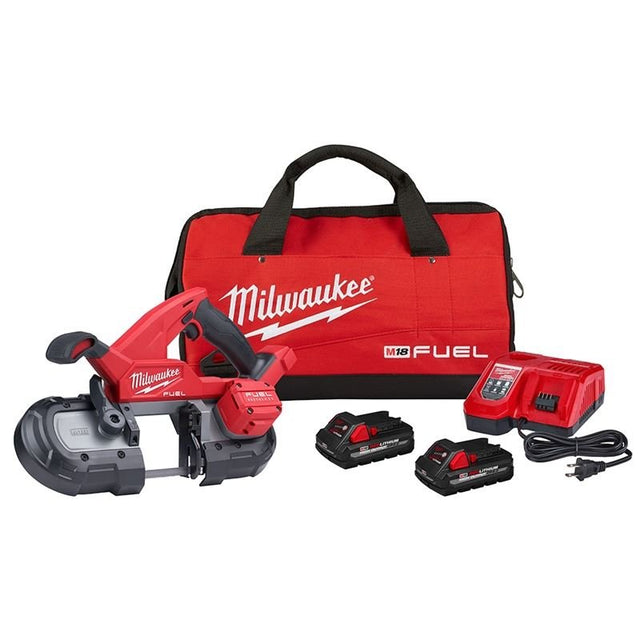 2829 - 22 M18 FUEL 18 Volt Lithium - Ion Brushless Cordless Compact Band Saw Kit - Mississauga Hardware Centre Inc