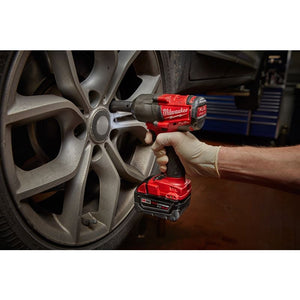 2861 - 22 M18 FUEL 18 Volt Lithium - Ion Brushless Cordless Mid - Torque Impact Wrench 1/2 in. Friction Ring - 5.0 Kit - Mississauga Hardware Centre IncMilwaukee2861-22