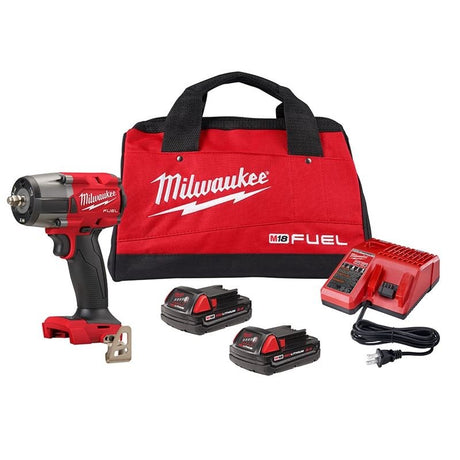 2960 - 22CT M18 FUEL 18 Volt Lithium - Ion Brushless Cordless 3/8 Mid - Torque Impact Wrench w/ Friction Ring CP2.0 Kit - Mississauga Hardware Centre Inc