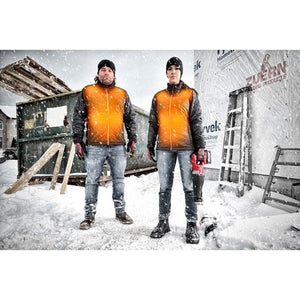 303B - 21S M12 12 Volt Lithium - Ion Cordless Heated AXIS Vest Kit S (Black) - Mississauga Hardware Centre Inc