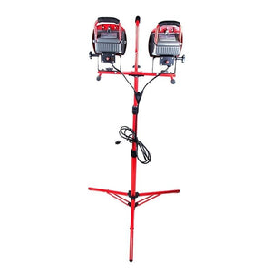 4 - Level Twin Halogen Work Lights w / Adj. Tripod - Mississauga Hardware Centre IncTOOLWAY140512