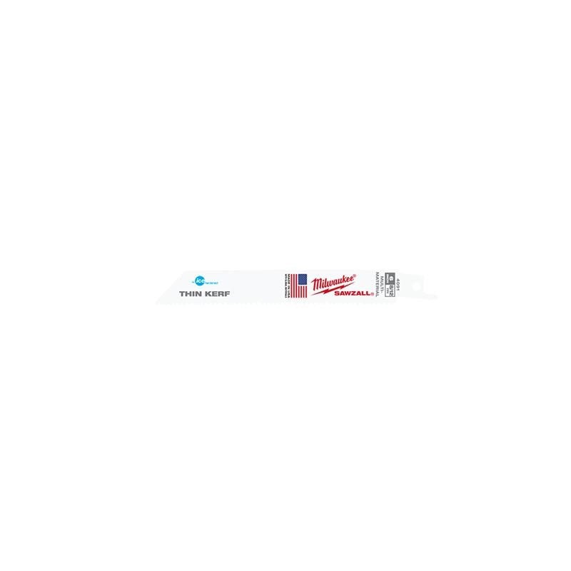 48 - 00 - 4091 6 in. 8/12 TPI Ice Hardened SAWZALL Blades - 5 Pack - Mississauga Hardware Centre IncMilwaukee48-00-4091