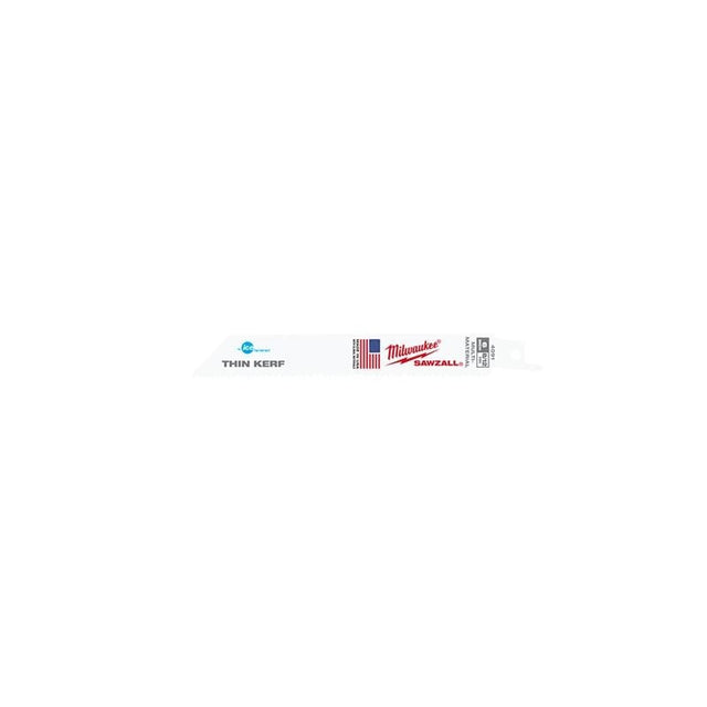 48 - 00 - 4091 6 in. 8/12 TPI Ice Hardened SAWZALL Blades - 5 Pack - Mississauga Hardware Centre IncMilwaukee48-00-4091