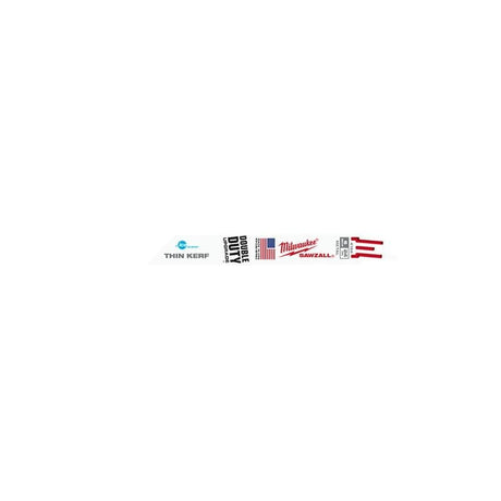 48 - 00 - 4186 6 in. 24 TPI Thin Kerf Ice Hardened SAWZALL Blades - 5 Pack - Mississauga Hardware Centre IncMilwaukee48-00-4186