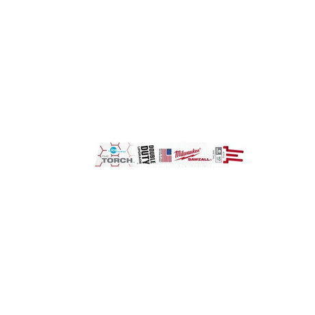 48 - 00 - 4712 6 in. 10 TPI THE TORCH Ice Hardened SAWZALL Blades (5 Pack) - Mississauga Hardware Centre IncMilwaukee48-00-4712