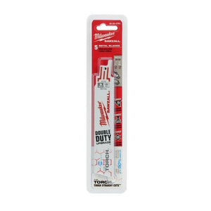 48 - 00 - 4784 6 in. 18 TPI THE TORCH Ice Hardened SAWZALL Blades - 5 Pack - Mississauga Hardware Centre IncMilwaukee48-00-4784