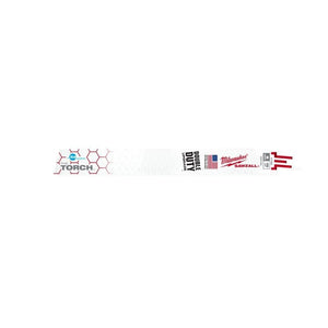 48 - 00 - 4788 9 in. 18 TPI THE TORCH Ice Hardened SAWZALL Blades - 5 Pack - Mississauga Hardware Centre IncMilwaukee48-00-4788