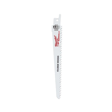 48 - 00 - 5015 6 in. 6 TPI Fleam Ground SAWZALL Blades - 5 Pack - Mississauga Hardware Centre IncMilwaukee48-00-5015