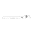 48 - 00 - 5041 6 in. 4/6 TPI SAWZALL Blades (5 Pack) - Mississauga Hardware Centre IncMilwaukee48-00-5041