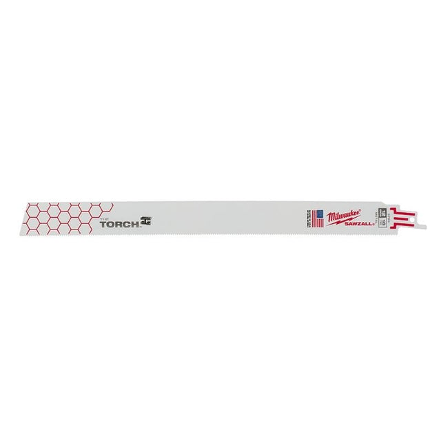 48 - 00 - 5789 12 in. 18 TPI THE TORCH SAWZALL Blade - 5 Pack - Mississauga Hardware Centre IncMilwaukee48-00-5789