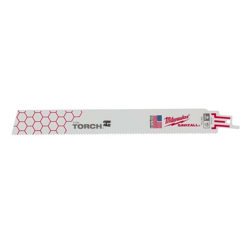 48 - 00 - 8713 9 in. 10 TPI THE TORCH SAWZALL Blade (25 Pack) - Mississauga Hardware Centre IncMilwaukee48-00-8713