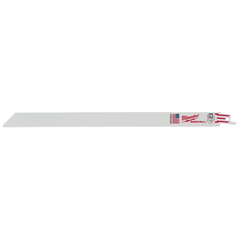 48 - 01 - 6189 12 in. 18 TPI Thin Kerf SAWZALL Blades (50 Pack) - Mississauga Hardware Centre IncMilwaukee48-01-6189