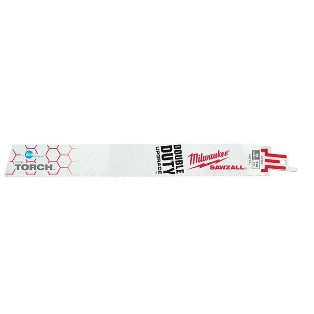 48 - 01 - 8787 9 in. 14 TPI THE TORCH Ice Hardened SAWZALL Blades (50 Pack) - Mississauga Hardware Centre IncMilwaukee48-01-8787