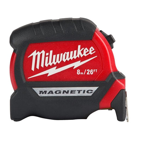 48 - 22 - 0326 8M/26Ft Compact Magnetic Tape Measure - Mississauga Hardware Centre Inc