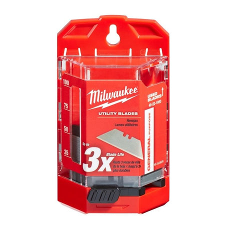 48 - 22 - 1950 General Purpose Utility Blades with Dispenser - 50 Piece - Mississauga Hardware Centre Inc