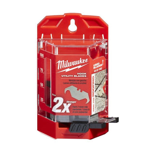 48 - 22 - 1952 Hook Utility Knife Blades with Dispenser - 50 Piece - Mississauga Hardware Centre IncMilwaukee48-22-1952