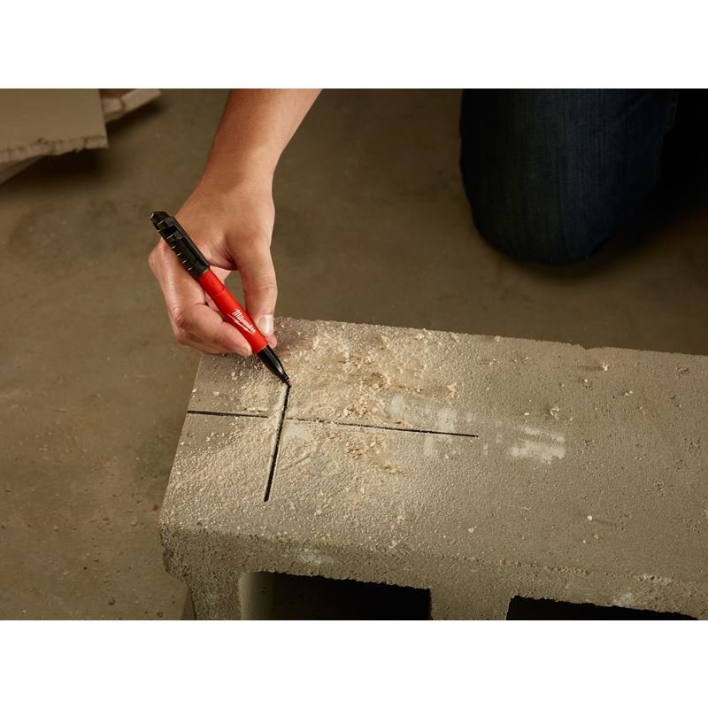 48 - 22 - 3105 INKZALL Fine Point Black Marker - 2 Pack - Mississauga Hardware Centre IncMilwaukee48-22-3105