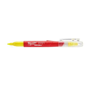 48 - 22 - 3201 INKZALL Yellow Jobsite Highlighter - 5 Pack - Mississauga Hardware Centre Inc