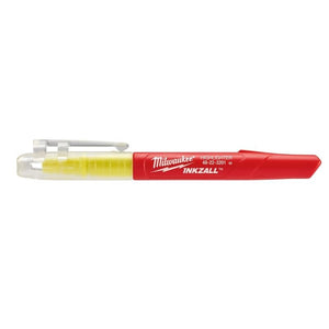 48 - 22 - 3201 INKZALL Yellow Jobsite Highlighter - 5 Pack - Mississauga Hardware Centre Inc