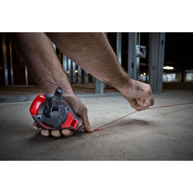 48 - 22 - 3982 100 ft. Bold Line Chalk Reel - Blue Chalk - Mississauga Hardware Centre IncMilwaukee48-22-3982