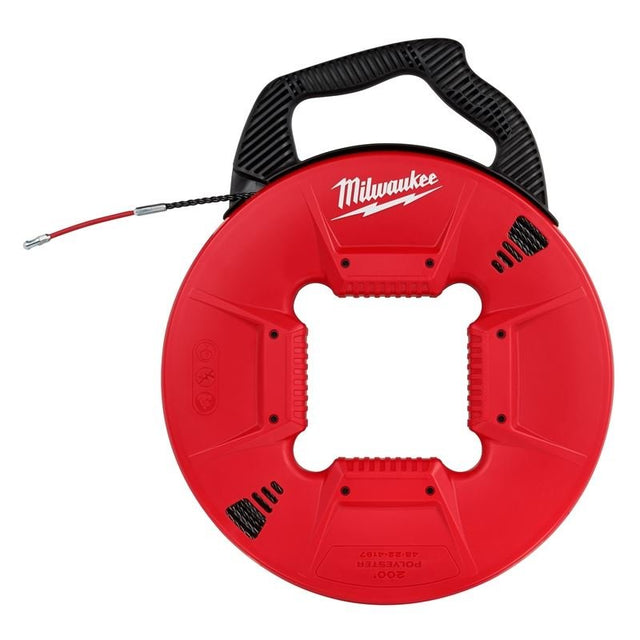 48 - 22 - 4197 200 Ft. Polyester Fish Tape w/ Flexible Metal Leader - Mississauga Hardware Centre IncMilwaukee48-22-4197