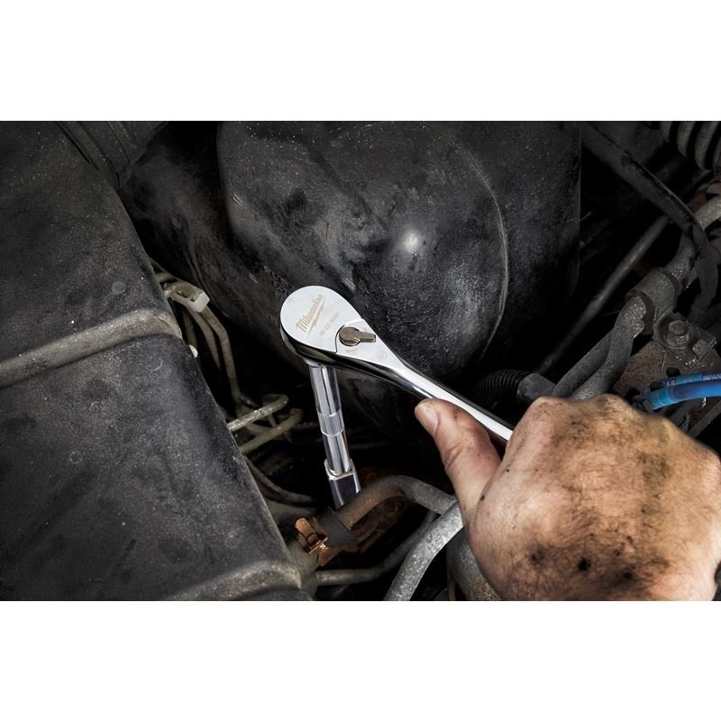 48 - 22 - 9008 3/8 in. Drive Ratchet Socket Set - SAE Metric - 56 Piece - Mississauga Hardware Centre IncMilwaukee48-22-9008