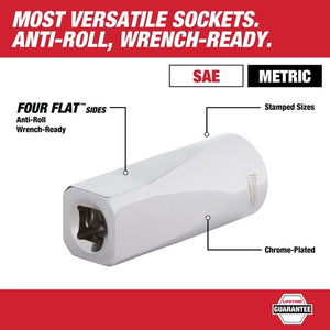 48 - 22 - 9010 47 pc. 1/2 in. Socket Wrench Set (SAE Metric) - Mississauga Hardware Centre IncMilwaukee48-22-9010