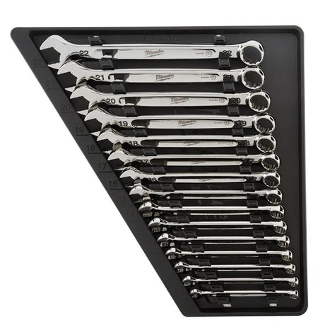 48 - 22 - 9515 Combination Wrench Set - Metric - 15 Piece - Mississauga Hardware Centre IncMilwaukee48-22-9515