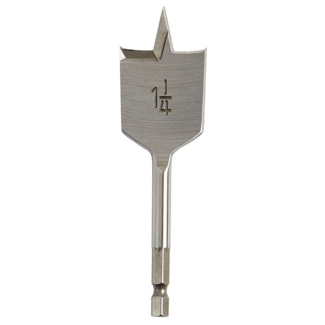 48 - 27 - 0015 1 - 1/4 in. x 4.5 in. Flat Boring Bit - Mississauga Hardware Centre Inc