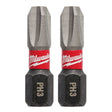 48 - 32 - 4413 SHOCKWAVE 2 - Piece Impact Phillips 3 Insert Bits - Mississauga Hardware Centre IncMilwaukee48-32-4413