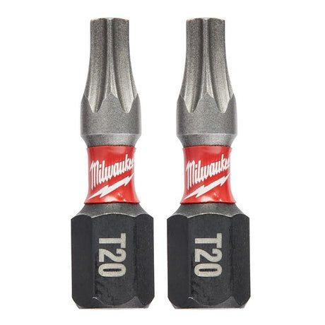 48 - 32 - 4414 SHOCKWAVE 2 - Piece Impact Torx T20 Insert Bits - Mississauga Hardware Centre Inc
