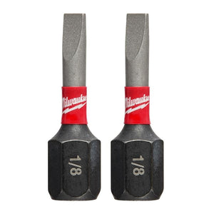 48 - 32 - 4416 SHOCKWAVE 2 - Piece Impact Slotted 1/8 in. Insert Bits - Mississauga Hardware Centre Inc