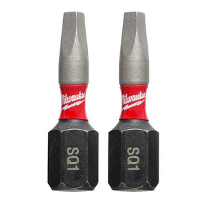 48 - 32 - 4421 SHOCKWAVE Impact Square Recess 1 Insert Bits - Mississauga Hardware Centre IncMilwaukee48-32-4421