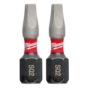 48 - 32 - 4422 SHOCKWAVE Impact Square Recess 2 Insert Bits - Mississauga Hardware Centre IncMilwaukee48-32-4422
