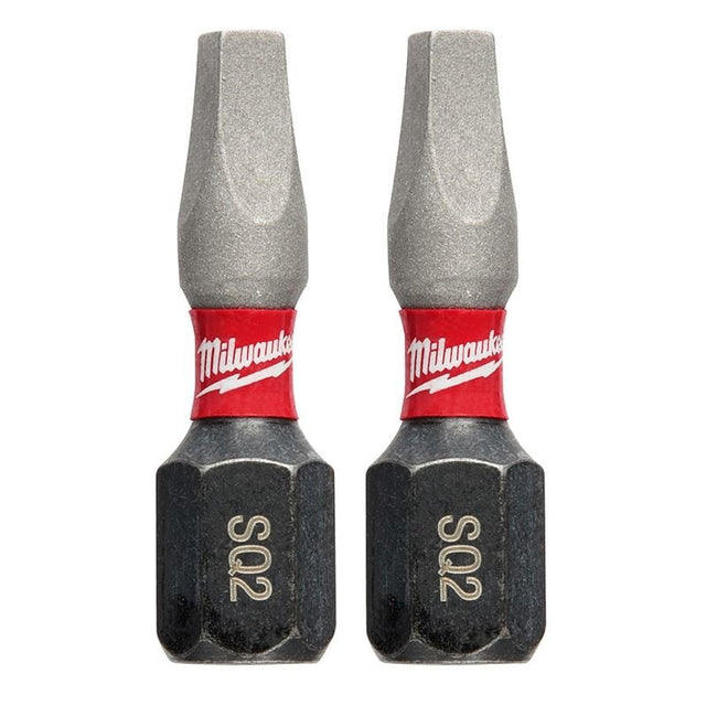 48 - 32 - 4422 SHOCKWAVE Impact Square Recess 2 Insert Bits - Mississauga Hardware Centre IncMilwaukee48-32-4422