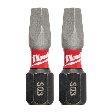 48 - 32 - 4423 SHOCKWAVE Impact Square Recess 3 Insert Bits - Mississauga Hardware Centre IncMilwaukee48-32-4423