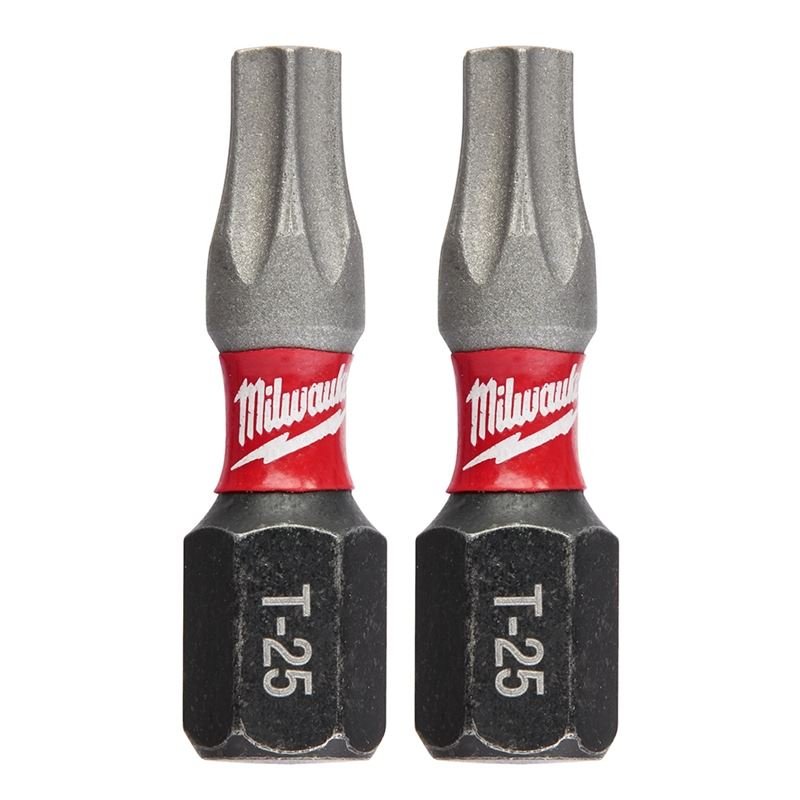 48 - 32 - 4436 SHOCKWAVE 2 - Piece Impact Torx T25 Insert Bits (3 Pack) - Mississauga Hardware Centre IncMilwaukee48-32-4436