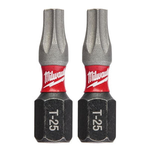 48 - 32 - 4436 SHOCKWAVE 2 - Piece Impact Torx T25 Insert Bits (3 Pack) - Mississauga Hardware Centre IncMilwaukee48-32-4436