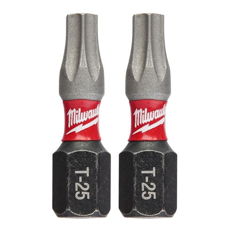 48 - 32 - 4436 SHOCKWAVE 2 - Piece Impact Torx T25 Insert Bits (3 Pack) - Mississauga Hardware Centre IncMilwaukee48-32-4436