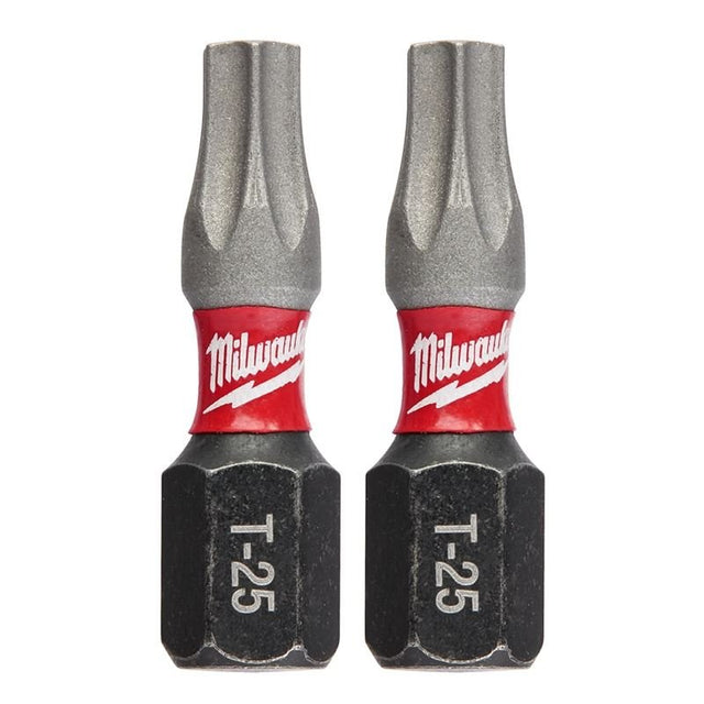 48 - 32 - 4436 SHOCKWAVE 2 - Piece Impact Torx T25 Insert Bits (3 Pack) - Mississauga Hardware Centre IncMilwaukee48-32-4436