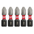 48 - 32 - 4601 SHOCKWAVE Impact Phillips 2 Insert Bits (5 Pack) - Mississauga Hardware Centre IncMilwaukee48-32-4601