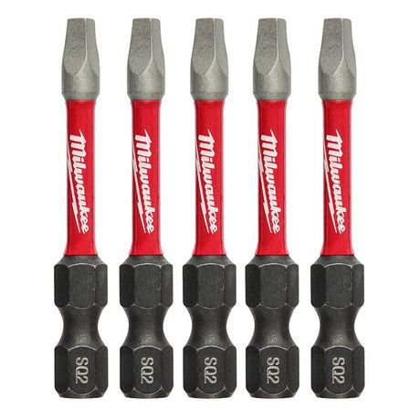 48 - 32 - 4606 SHOCKWAVE 2 in. Impact Square Recess 2 Power Bits - Mississauga Hardware Centre IncMilwaukee48-32-4606