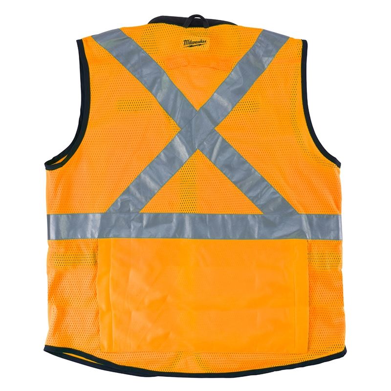 48 - 73 - 5093 High Visibility Orange Performance Safety Vest - XXL/XXXL (CSA) - Mississauga Hardware Centre IncMilwaukee48-73-5093