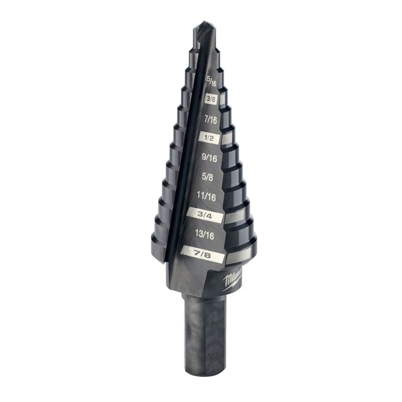 48 - 89 - 9204 4 Step Drill Bit, 3/16 in. - 7/8 in. x 1/16 in. - Mississauga Hardware Centre IncMilwaukee48-89-9204