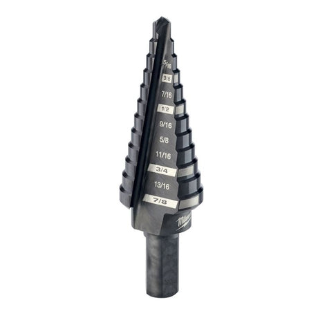 48 - 89 - 9204 4 Step Drill Bit, 3/16 in. - 7/8 in. x 1/16 in. - Mississauga Hardware Centre IncMilwaukee48-89-9204